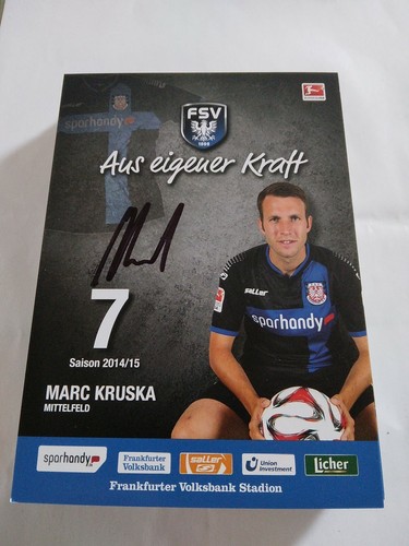 Signierte marc kruska fsv - signierte,