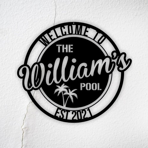Personalisiertes pool metall - pool,