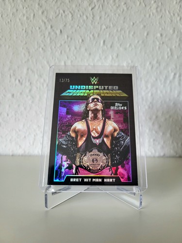 Bret hit man hart topps - bret, "hit