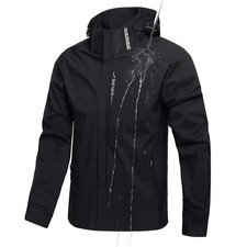 Herren Wasserdichte Jacke Outdoor M–4XL Winddicht Softshell Winter Regenjacke