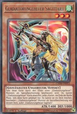 YuGiOh Gladiatorungeheuer Sagittarii CHIM-DE011 Rare NM 1st
