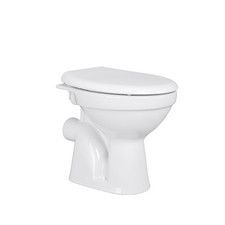 Dusch WC mit Bidet Funktion – Standtoilette mit Taharet, waagerechtem