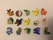 Schuhstecker Pokemon shoe charms Schuhpin für Clogs Crocs neu große Auswahl