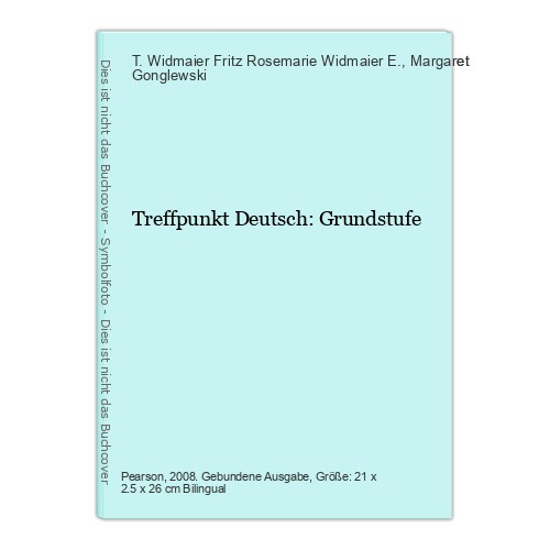 Treffpunkt deutsch grundstufe - treffpunkt,