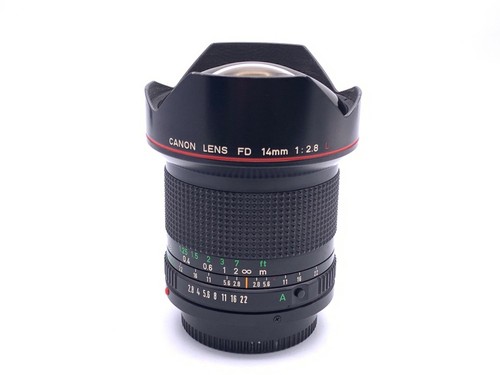 Canon 14mm 8l - fd, f2.8l