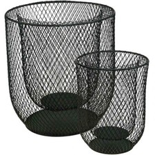 2er Set Kerzenhalter Schwarz