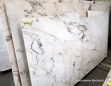 Arbeitsplatte Abdeckung Waschtisch Natursteinplatte Steinplatte Marmor weiss 