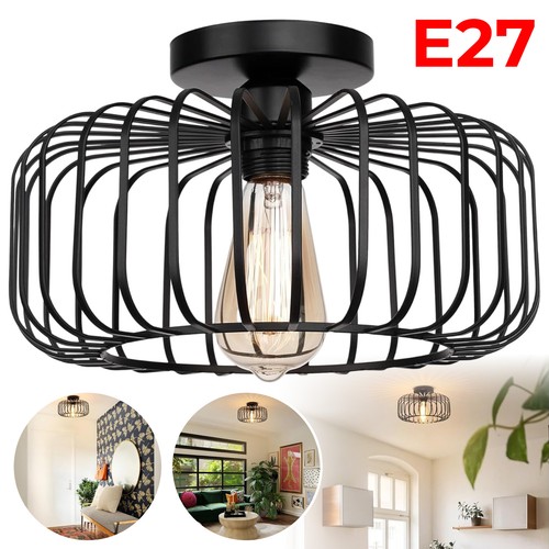E27 lampenschirm metallkäfig - e27,