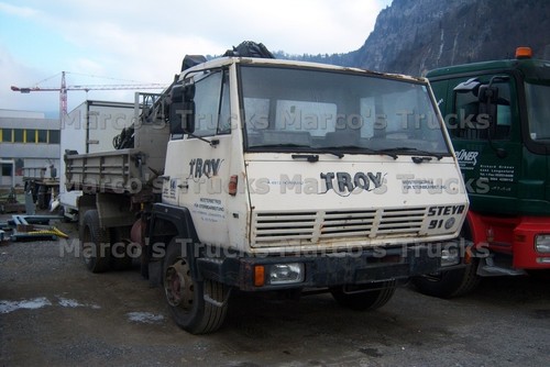 Lkw foto steyr kipper - foto,