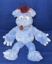 Handpuppe Living Puppets Wozzle Goozle hellblau Puppe 45cm