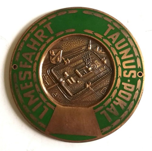 Plakette limesfahrt taunus - limesfahrt,