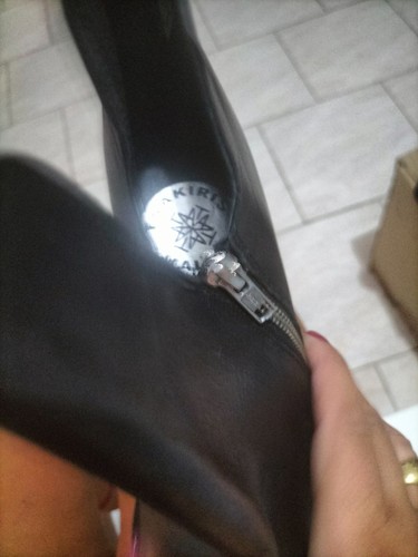 Damen leder stiefeletten 40 - gr,
