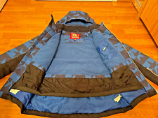 Winter Schnee Ski Snowboard Jacke Ticket To Heaven Jungen Blau Größe 164