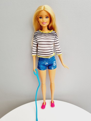 Barbie walk potty pup - walk, &