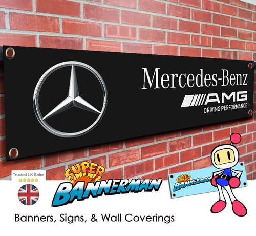 Mercedes benz amg pvc - pvc, banner