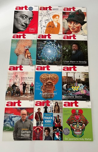 Art kunstmagazin jahrgang - art,