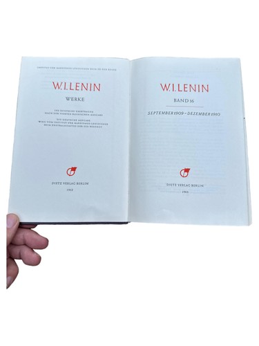 Lenin werke band hardcover - werke,
