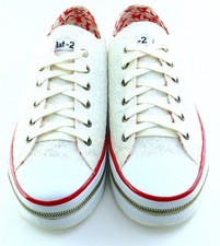 Sneaker von Nat-2 Gr. 42 Weiß Damen-Schuhe Freizeitschuhe Neu