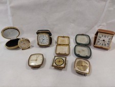 6 Vintage Reisewecker Reise