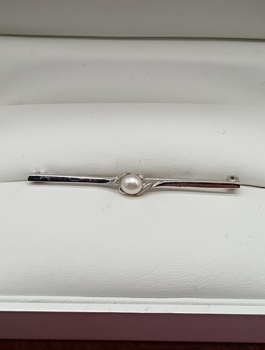 Brosche mit echter akoya perle - echter,