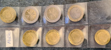 Malta Münzen Euro 2 Euro, 1 Euro, 0,50, 0,20, 0,10 Euro Cent lt Bilder sehr RAR!