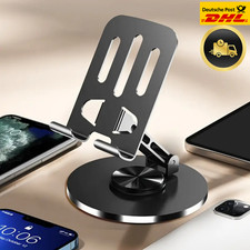 Handy Ständer Tisch Handyhalterung Smartphone Halter 360 Grad Halterung
