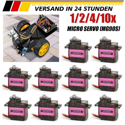10x mg90s mini micro servo - mg90s,