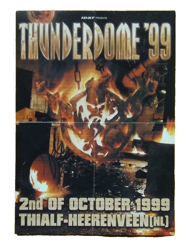 Flyer thunderdome 99 - flyer, ´99
