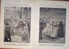 Original alter antiker Druck