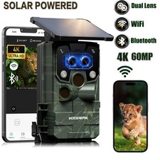 4K 60MP Solar Wildkamera WLAN