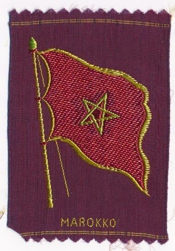 Fahne von marokko - (flagge),