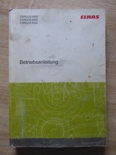 Claas Ladewagen Cargos 8300 + 8400 + 8500 Betriebsanleitung
