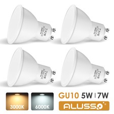 4× 10× LED Leuchtmittel GU10