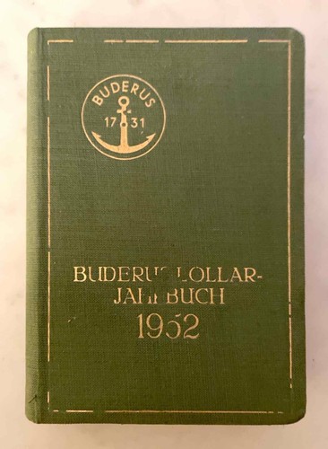 Buderus lollar jahrbuch 1952 - buderus-lollar-jahrbuch,