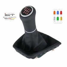 ICT Schaltknauf beleuchtet passend für BMW X3 Typ E83 Schaltsack Leder A46