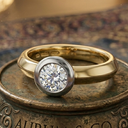 Wempe solitär ring 750 gold - wempe,