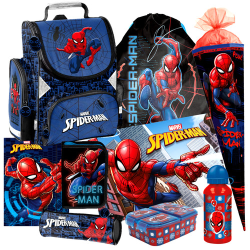 Spiderman teile set - spiderman,