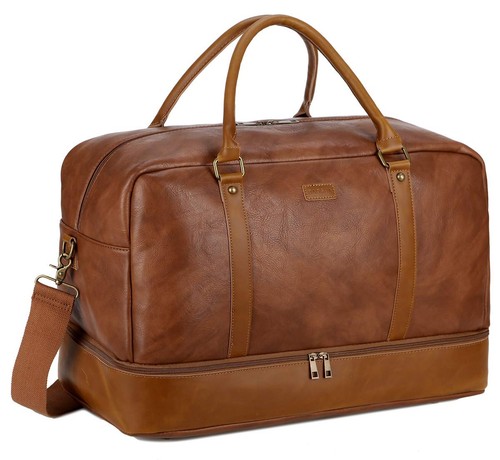 Groß leder reisetasche - pu,