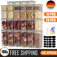 15-28er Set Vorratsdosen