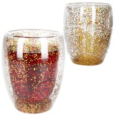 2x Konfetti doppelwandiges