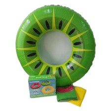 JOYIN Schlauchball Spielzeug Wasserspaß 3er Pack Kiwi Farbe aufblasbar bunt somm
