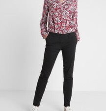 NAPAPIJRI Chino, MERIDIAN WINT Geographic - Slim Fit Mid Waist - Black in 40