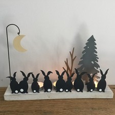 Moon Struck Kaninchen Teelicht