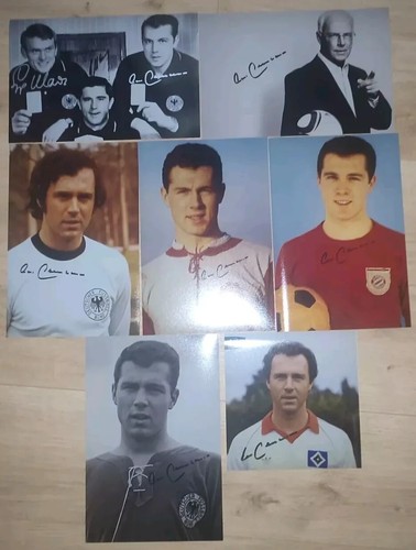Beckenbauer autogramme - 7,