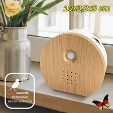 Naturgeräuschebox mit Bewegungsmelder Vogel Gesang Vogelzwitscher Box Kunststoff