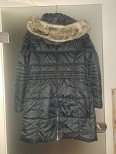 damen daunen mantel mit kapuze gr. 42