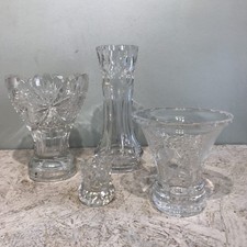 Konvolut Bleikristall Vase