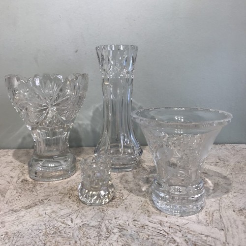 Konvolut bleikristall vase - konvolut,