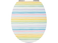 Sitzplatz Toilettendeckel Klodeckel WC-Sitz Motiv Softeis mit Absenkautomatik