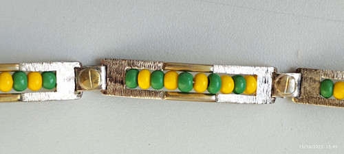 Gliederarmband silberfarben